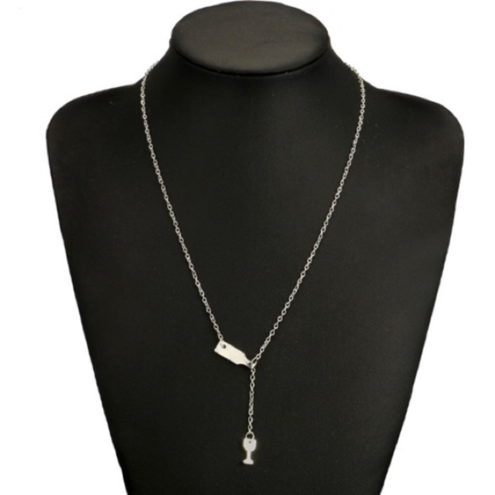 Wine lovers necklace!
